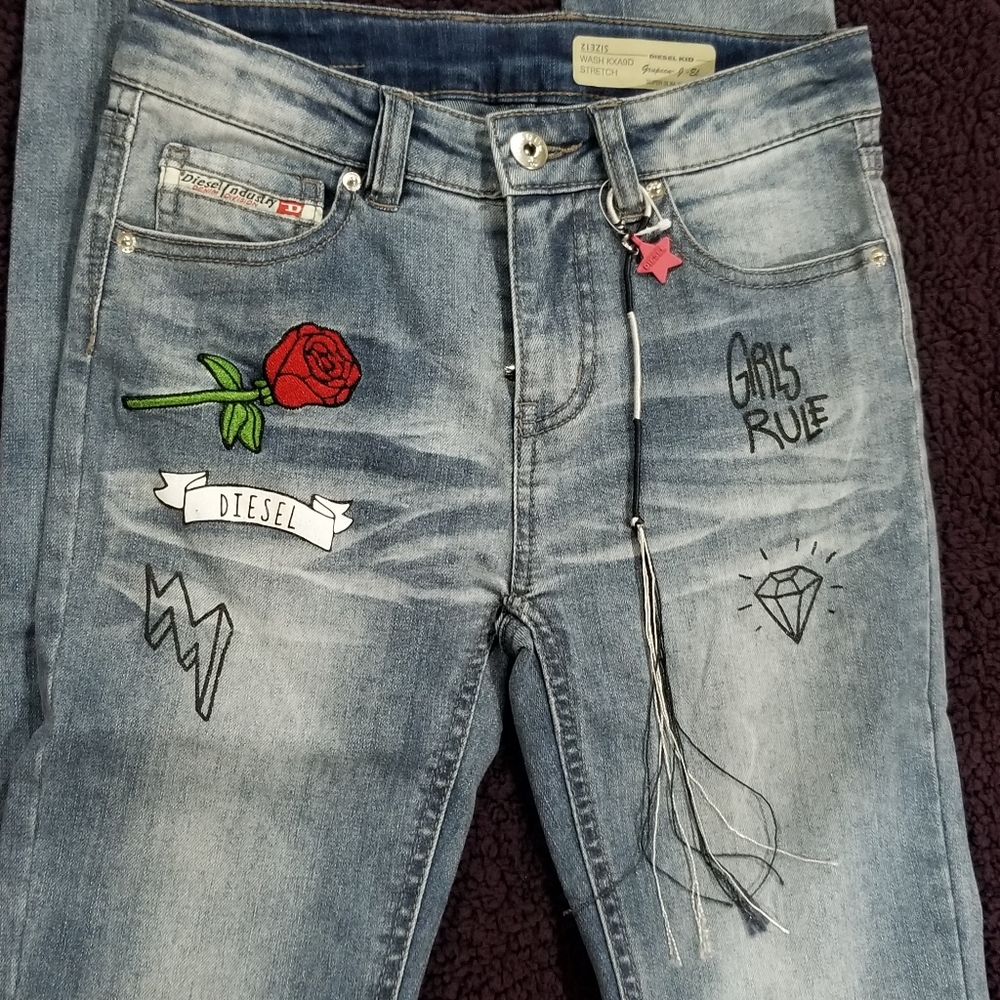 Diesel super slim-skinny jeans